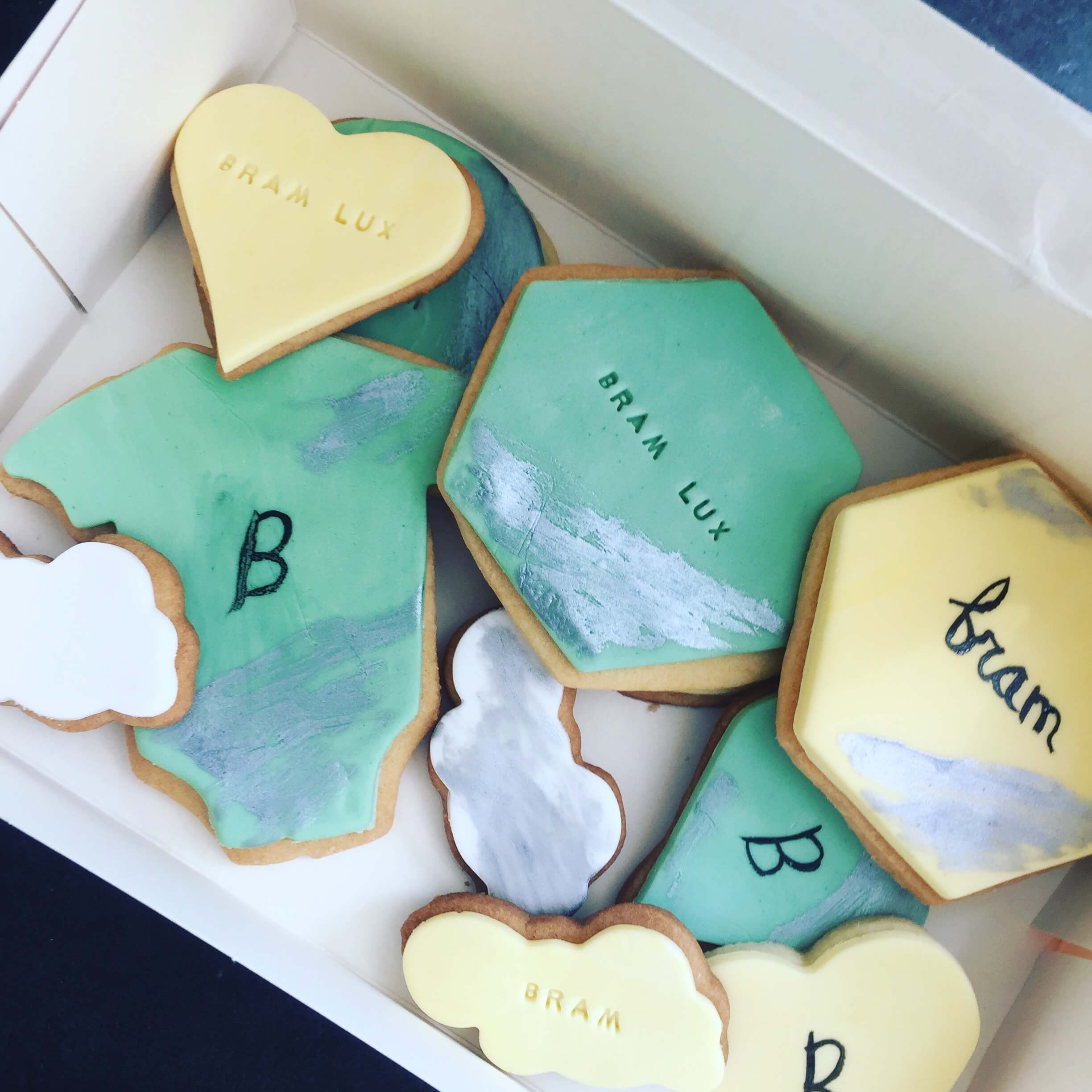 babyshower koekjes